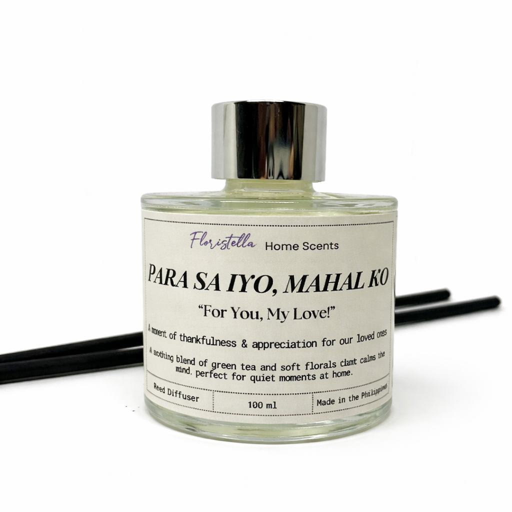 Green tea and floral home scent — For You My Love | Floristella