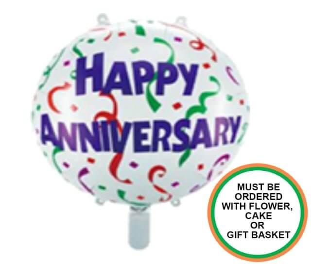 Happy Anniversary Balloon - Floristella