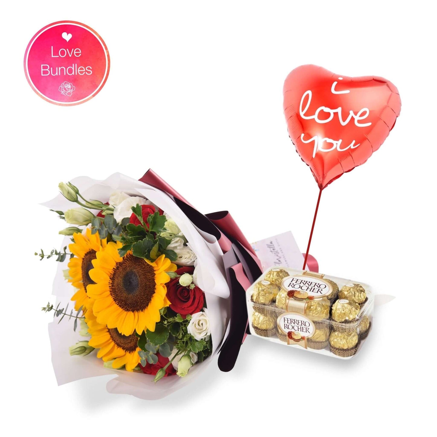 A Sunny Surprise - Valentine's Bouquet - Floristella