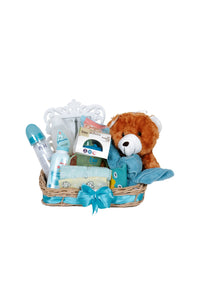 Baby Blue Gift Basket
