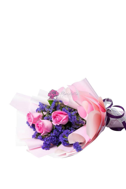 Blush Rose - Valentine's Bouquet - Floristella