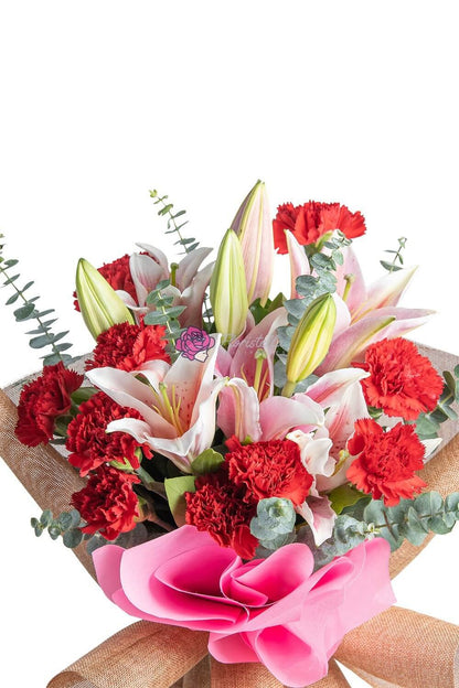 Carmine - Valentine's Bouquet - Floristella