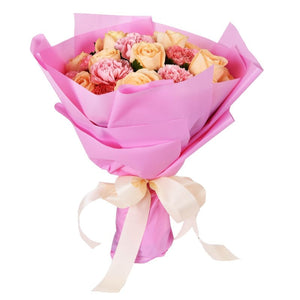 Peachie - Valentine's Bouquet - Floristella
