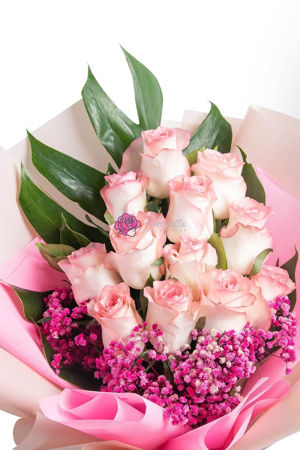 Pink Puff - Valentines Bouquet - Floristella